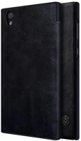 Nillkin GP-70404 Sony xperia l1  qin tok álló, bőr hatású flip, kártyazseb, fekete kép