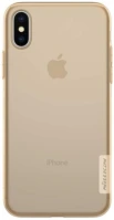 Nillkin GP-72712 Iphone xs 5.8  nature szilikon telefonvédő 0.6mm, ultravékony, aranybarna kép