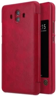 Nillkin GP-73596 Huawei mate 10  qin tok álló, bőr hatású aktív flip, ablakos, piros kép