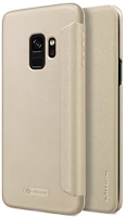Nillkin GP-76001 SPARKLE műanyag telefonvédő bőr hatású FLIP, oldalra nyíló, ARANY kép