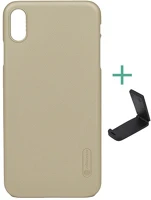 Nillkin GP-79999 SUPER FROSTED műanyag telefonvédő gumírozott, érdes felület + asztali kép