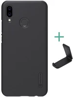 Nillkin GP-80771 SUPER FROSTED műanyag telefonvédő gumírozott, érdes felület + asztali kép