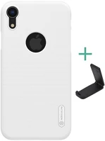 Nillkin GP-80870 SUPER FROSTED műanyag telefonvédő gumírozott, logó kivágás + asztali kép