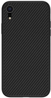 Nillkin GP-80880 SYNTHETIC FIBER műanyag telefonvédő környezetbarát, karbon minta, FEKETE kép