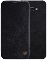 Nillkin GP-82087 Samsung j4 plus  qin tok álló, bőr hatású flip, kártyazseb, fekete kép