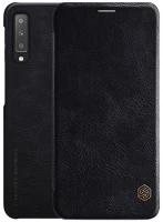 Nillkin GP-82090 Samsung a7 (2018)  qin tok álló, bőr hatású flip, kártyazseb, fekete kép