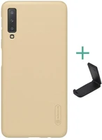 Nillkin GP-84467 super frosted műanyag telefonvédő gumírozott, érdes felület + asztali kép