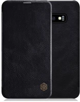 Nillkin GP-85069 Samsung s10e  qin tok álló, bőr hatású flip, kártyazseb, fekete kép