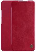 Nillkin GP-93448 Redmi k30  qin tok álló, bőr hatású flip, kártyazseb, piros kép