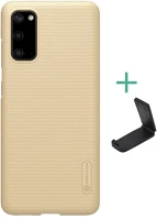 Nillkin GP-93453 super frosted műanyag telefonvédő gumírozott, érdes felület + asztali kép