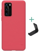 Nillkin GP-98685 SUPER FROSTED műanyag telefonvédő (gumírozott, érdes felület + asztali kép