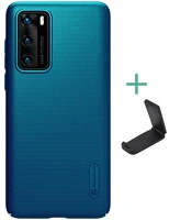 Nillkin GP-98687 SUPER FROSTED műanyag telefonvédő (gumírozott, érdes felület + asztali kép