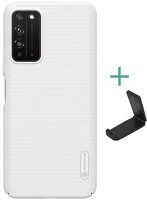 Nillkin GP-99136 SUPER FROSTED műanyag telefonvédő (gumírozott, érdes felület + asztali kép