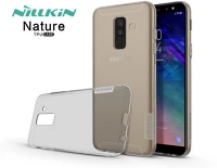 Nillkin NL158825 Samsung a605 galaxy a6 plus (2018) szilikon hátlap -  nature - szürke kép