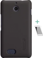 Nillkin RS45890 Sony xperia e1, műanyag hátlap védőtok,  super frosted, barna kép