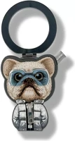 Nimmy N-KM-BSZJ-01 Cool & cute 2.0 dog mágneses telefon medál, magsafe, kutya minta, fekete kép