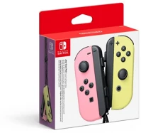 Nintendo NSP086 Switch joy-con kontroller rózsaszín-sárga kép