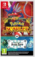 Nintendo NSS558 Pokémon scarlet + the hidden treasure of area zero  switch játékszoftver kép