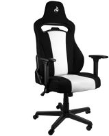 Nitro concepts NC-E250-BW E250 gaming szék fekete-fehér kép