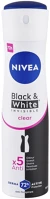Nivea C24499 Izzadásgátló deo  b&w invisible clear 150 ml kép