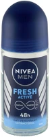 Nivea C35773 Izzadásgátló roll  men fresh active 50 ml kép