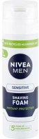 Nivea C35787 Borotvahab  men sensitive 200 ml kép