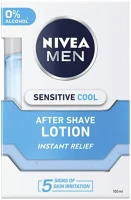 Nivea C35792 After shave lotion men sensitive cool 100 ml kép