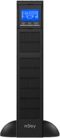 Njoy PWUP-OL300BA-AZ01B UPS Blader 3000, 3000VA, 2700W, Online Szünetmentes tápegység, rack (2U) kép