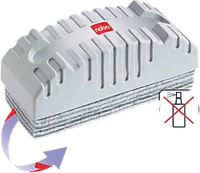 Nobo 34533944 Cserélhető betétes táblatörlő fehértáblához, fehér (34533944) kép