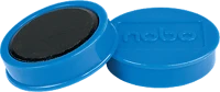 Nobo 1915313 Fehértábla mágnes 10db, 38mm átmérő, kék (1915313) kép