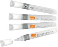 Nobo 1905323 Üvegtábla marker, 4db, fehér (1905323) kép