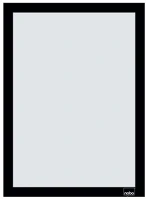 Nobo 1915697 Posztertábla, fali, a4 méret, műanyag keret, 2 db, fekete kép