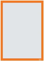 Nobo 1915698 Posztertábla, fali, a3 méret, műanyag keret, 2 db, narancs kép