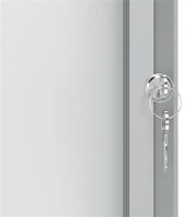 Nobo 1915720 Zárszerkezet, kulccsal, beltéri mágneses vitrinhez,  