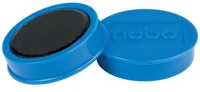 Nobo COR_VN1453 Korong mágnes, fehértáblához, 38 mm, 4 db, kék kép