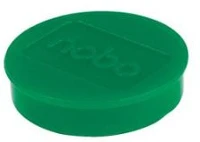 Nobo COR_VN15317 Mágneskorong, erős, 38 mm, 10 db, zöld kép