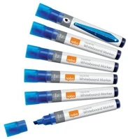 Nobo COR_VN5383 Táblamarker, vágott hegyű, 4 mm, kék kép