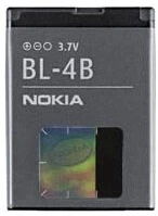 Nokia BL-4B Akkumulátor, 700mah, li-ion, gyári kép