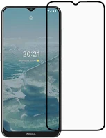 Nokia HU6934913035948 G60 üvegfólia - 5d full glue, super kemény tokbarát fólia fekete kerettel kép