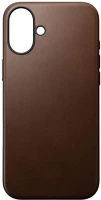 Nomad NM01698685 Modern leather case iphone 16 plus brown kép