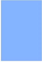 Noname 10047 Kreatív dekorgumilap a/4 2 mm pasztell kék kép