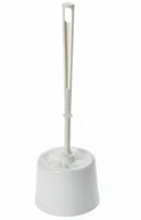 Noname 12.00211 Wc kefe műanyag fehér, tartóval kép