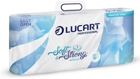 Noname 2133458 Toalettpapír lucart 3 rétegű fehér 10 tekercs/csomag kép