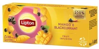 Noname 30.01110 Tea lipton mangó és feketeriblizli 20 filter kép