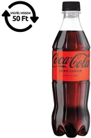 Noname 30.01353 Üditő coca cola zero 0.5l  drs kép