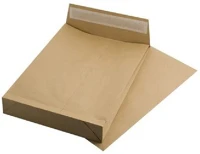 Noname 4921 Boríték tc/4 szilikonos redős talpas kraft 3 cm talp kép