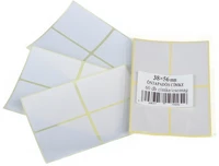 Noname 5021 Etikett címke 56x38 mm 60 db/csomag kép