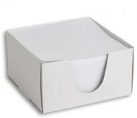 Noname 9X9X5 FEHÉR Kockatömb 9x9x5 fehér dobozos kép