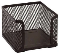 Noname C14165 Kockatömb tartó fémhálós fekete kép