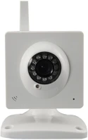 Noname H20283671 Wireless ip camera beltéri 12 ir led microsd rögzítés bemutató darab kép